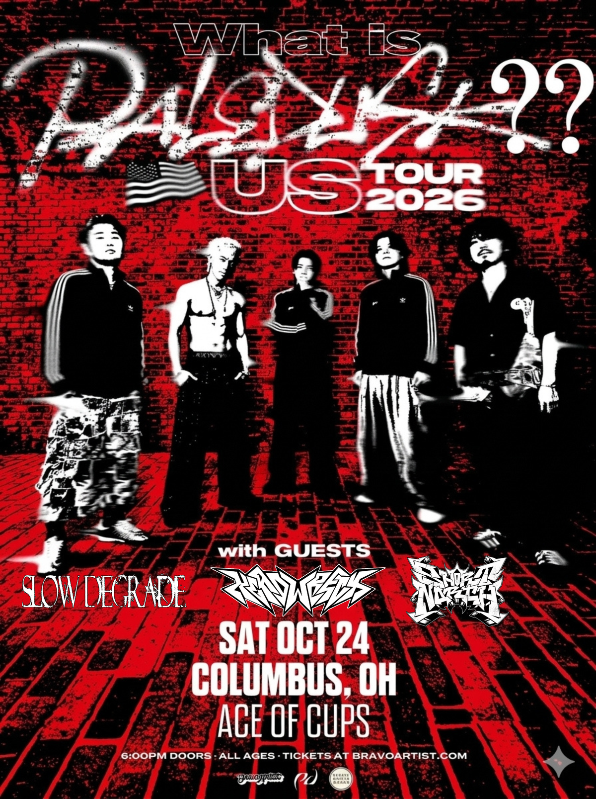 Paledusk w/ Headwreck, Slow Degrade, Short North at Ace of CupsLive Shows
